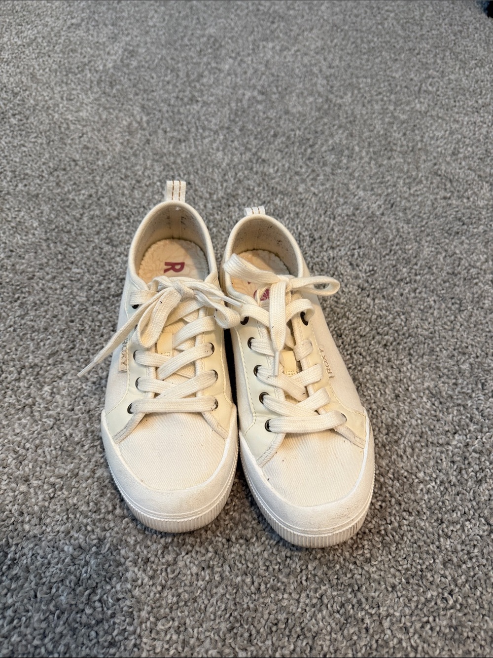 Gently worn Roxy sneakers